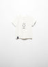 Printed cotton-blend T-shirt
